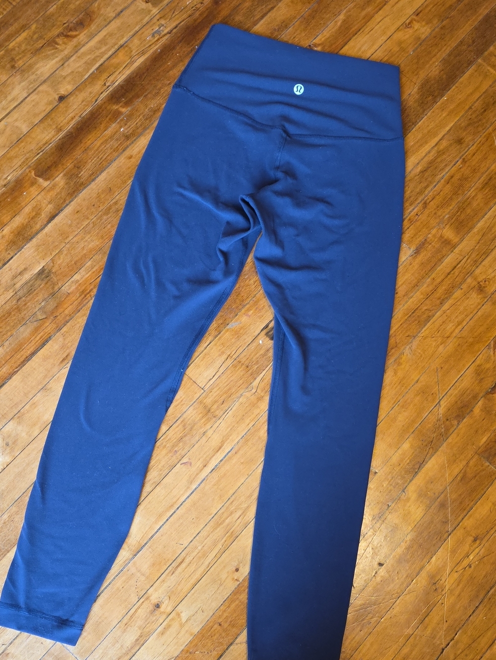 lululemon athletica Navy Blue Activewear Top